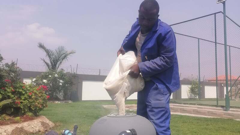 Filtering sand - Burnside 